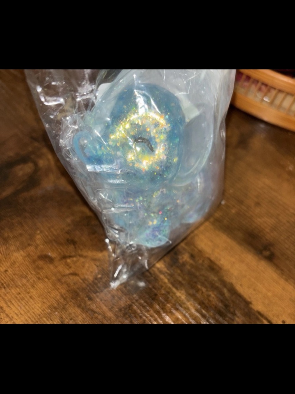 NEW!! Blue sugar squish elephant